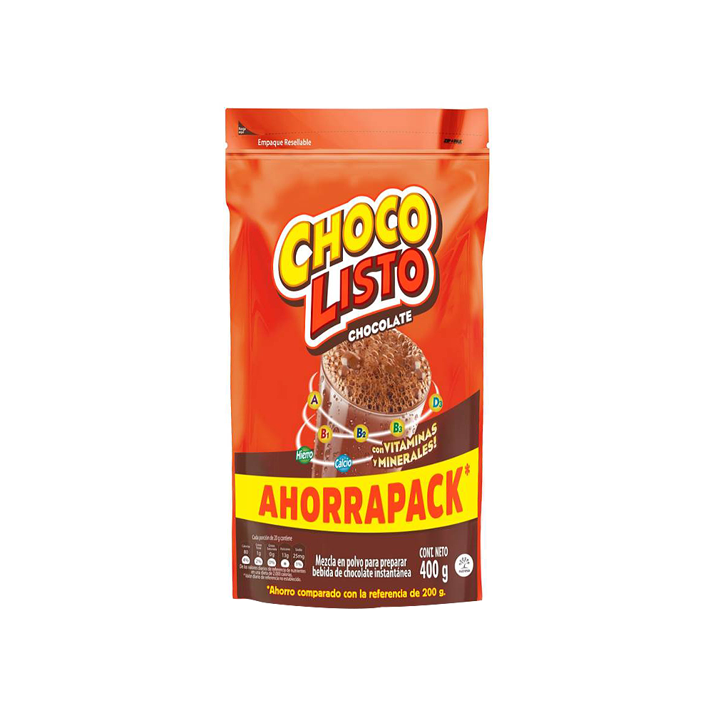 Chocolisto 400gr.