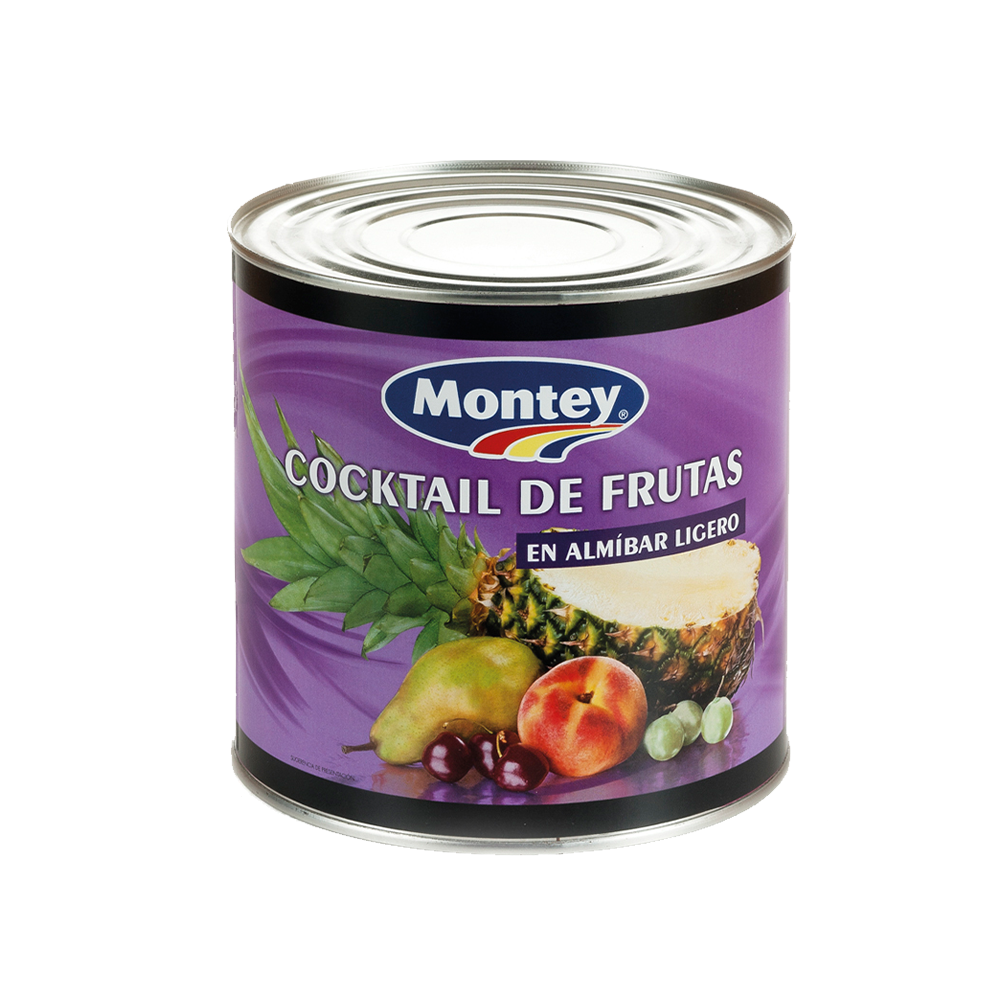 Cocktail de Frutas en Almibar Ligero Montey 2.65kg