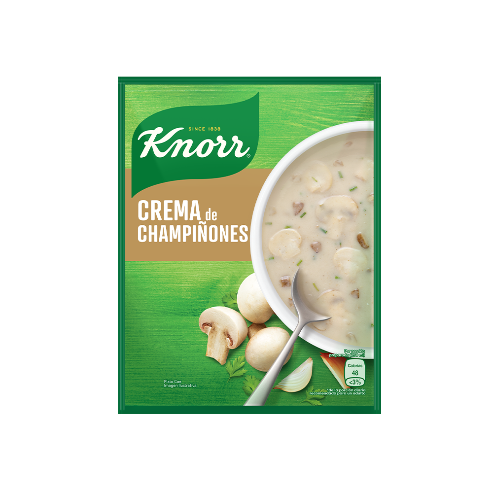 Crema de Champiñones Knorr 60 gr.
