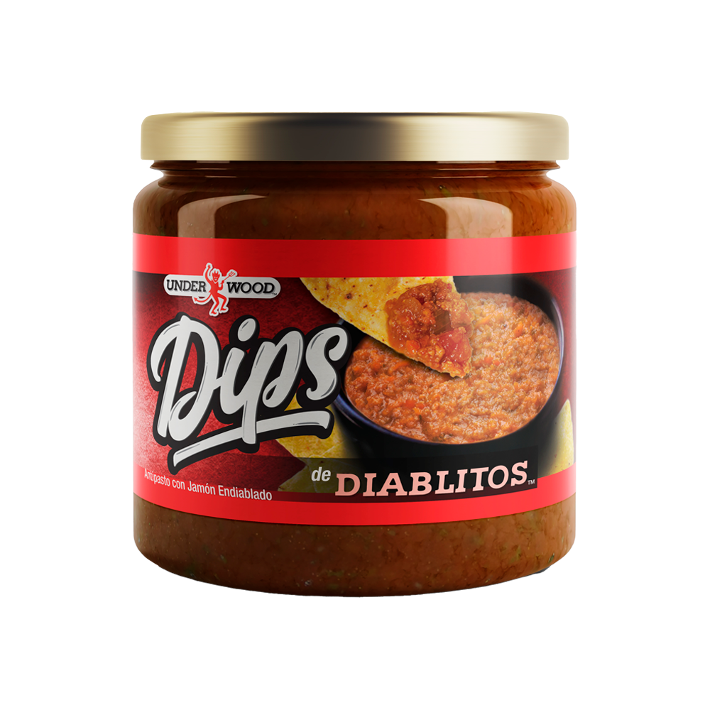 Dips Underwood Diablitos 220 Gr.