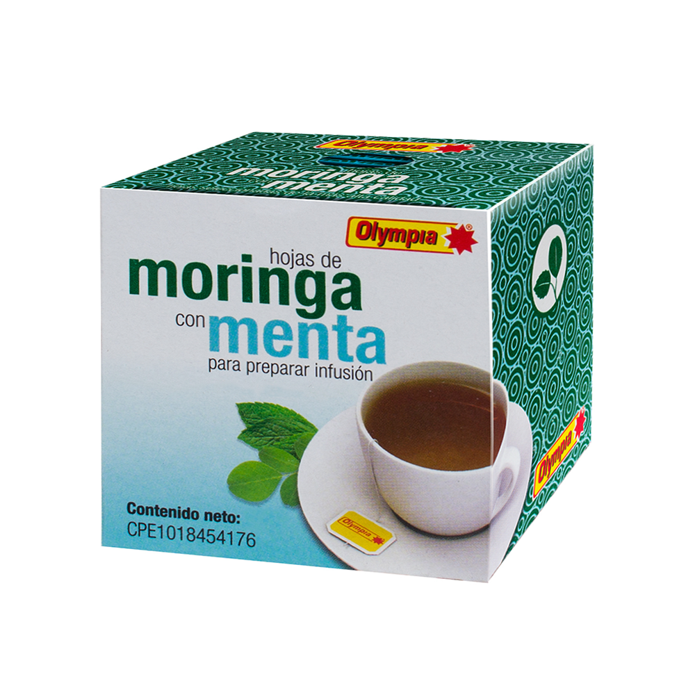 Infusion de Moringa con Menta Olympia 20gr (20 Unidades)