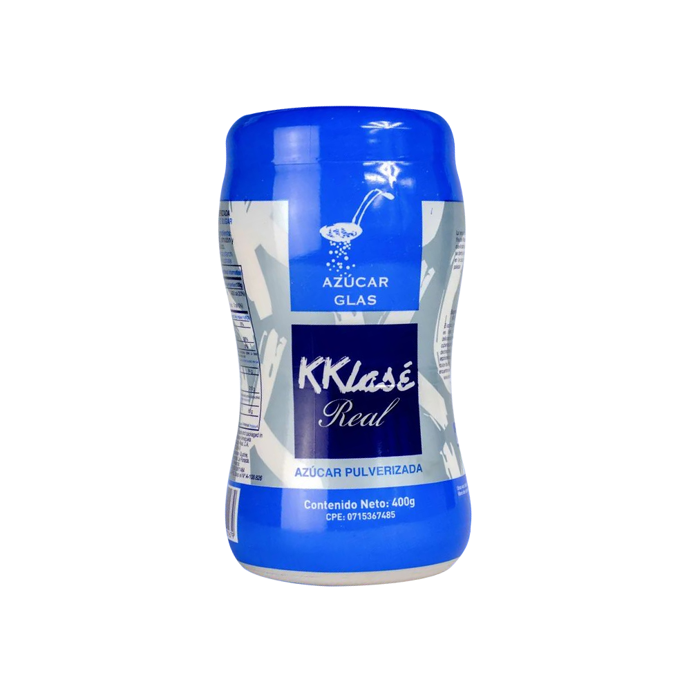 Kklase Real Pote de 400 gr (Azucar Pulverizada)