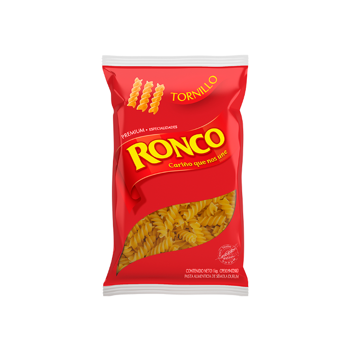 Pasta Ronco Tornillo Premium 1Kg