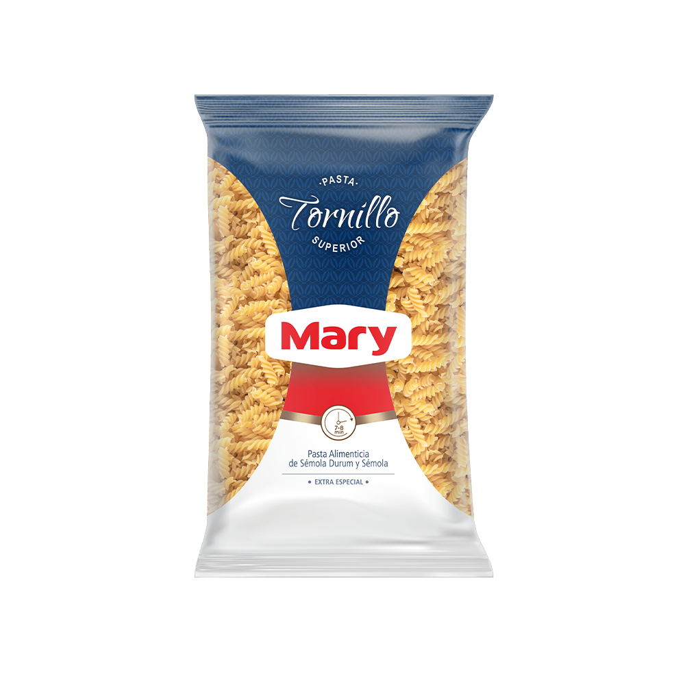 Pasta Mary Superior Tornillos 1 Kg