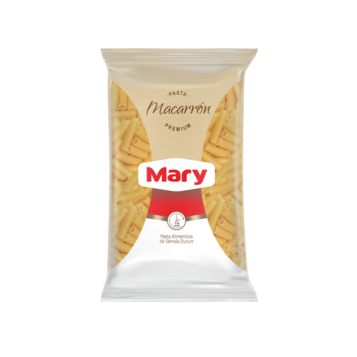 [7597417000387] Pasta Premium Mary Macarrón 500 gr