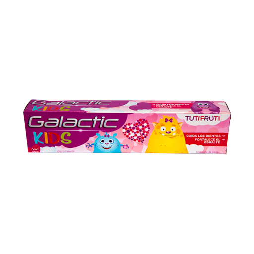 [7595751001381] Galactic Crema Dental Tutifruti niña 100 Gr