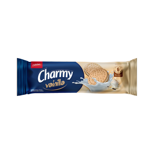 [7591164000041] Galletas Charmy Vainilla 192 gr