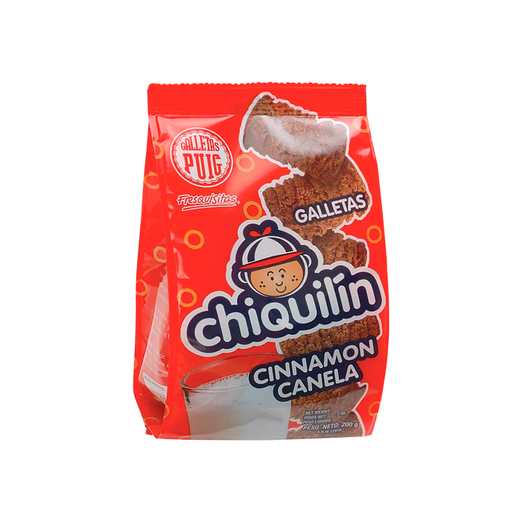 [7591082001717] Galletas Puig Chiquilin Cinnamon Canela 200 gr.