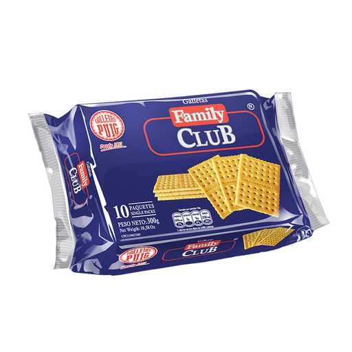 [7591082001830] Galletas Puig Family Club 300 gr.