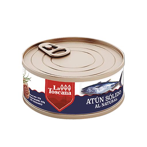[7599421000018] Atún Solido al Natural La Toscana 160gr