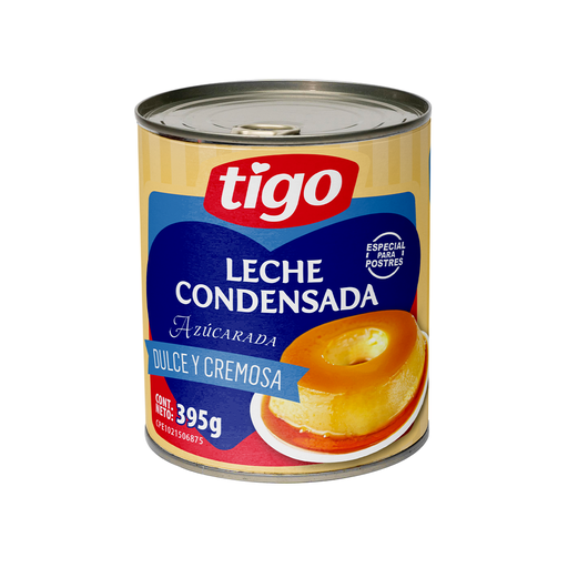 [7598986000853] Leche Condensada Lata Tigo 395 gr