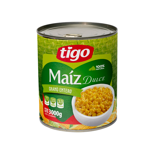[7598986001423] Maiz Dulce 3 Kg Tigo