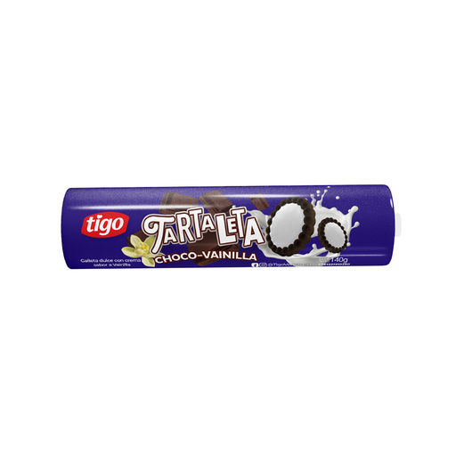 [7598986000495] Tartaletas Chocolate y VainillaTigo 140 gr