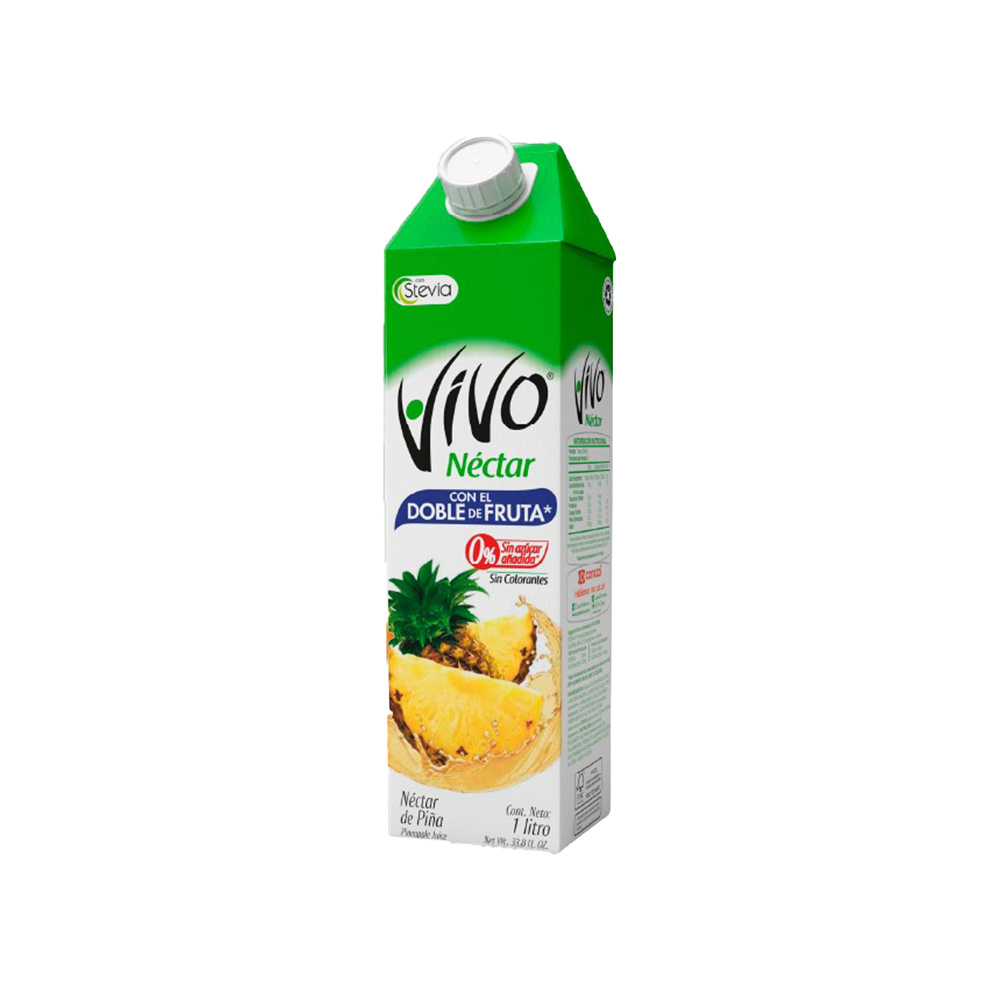 Nectar de Piña Vivo 1 Lt.