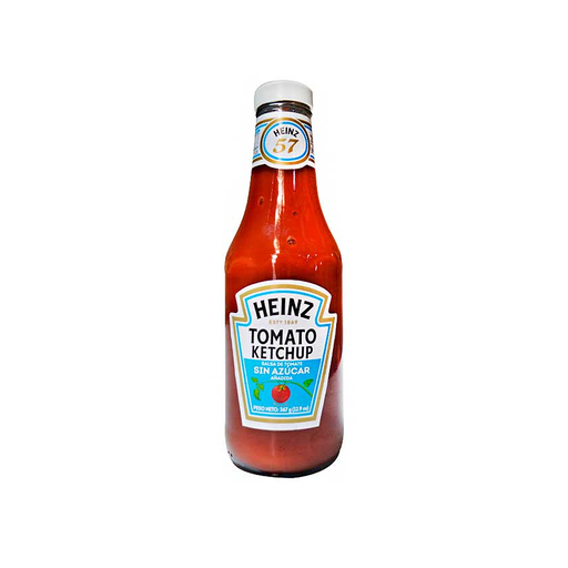 [7591112000314] Salsa de Tomate Ketchup Heinz Sin Azucar 367 gr