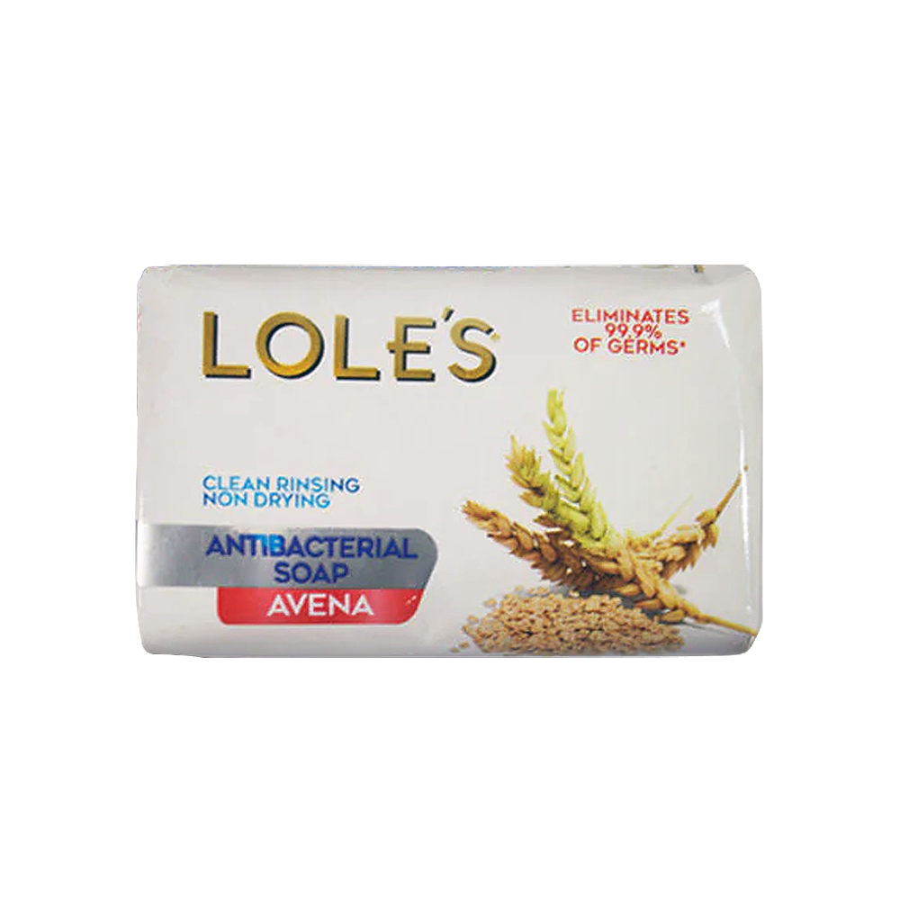 Lole's Jabón de Tocador Antibacterial Avena100 gr