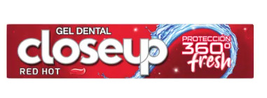 PASTA DENTAL CLOSEUP RED HOT CANELA 90GR