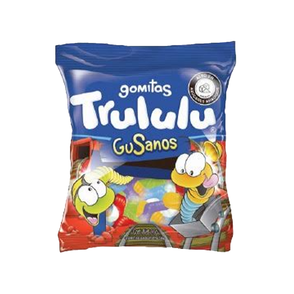 GomitasTrululu Gusanos Dulces - BOLSA 80G
