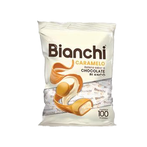 [7702993022283] Caramelos Bianchi Blanco 4gr - Bolsa X 100 U