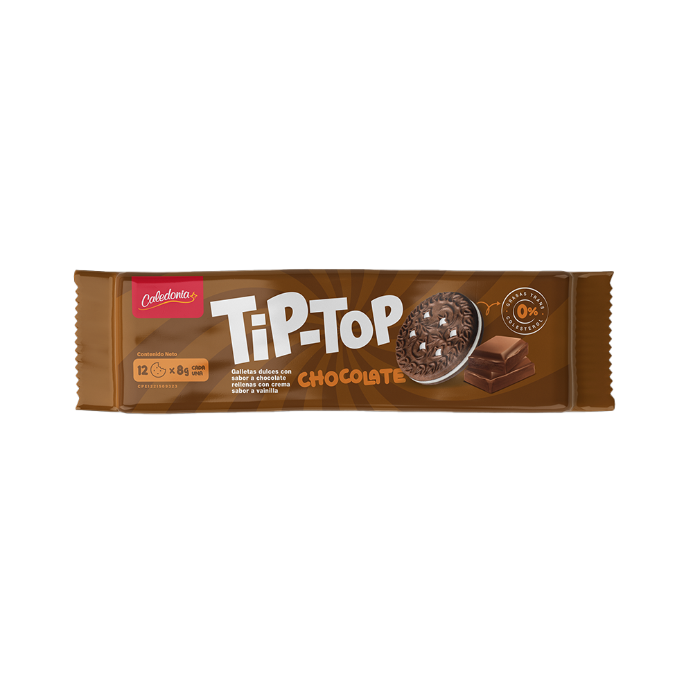 Galletas Tip Top Chocolate 96 gr
