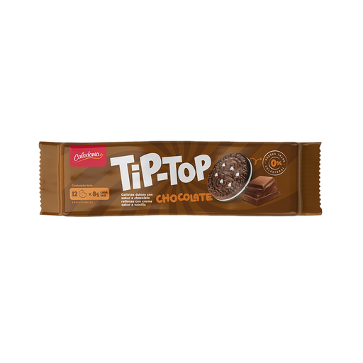 [7591164000096] Galletas Tip Top Chocolate 96 gr