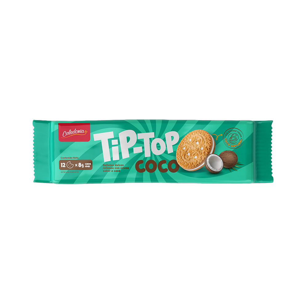 Galletas Tip Top Coco 96 gr
