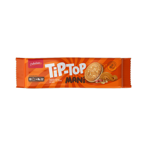 [7591164000126] Galletas Tip Top Maní 96 gr