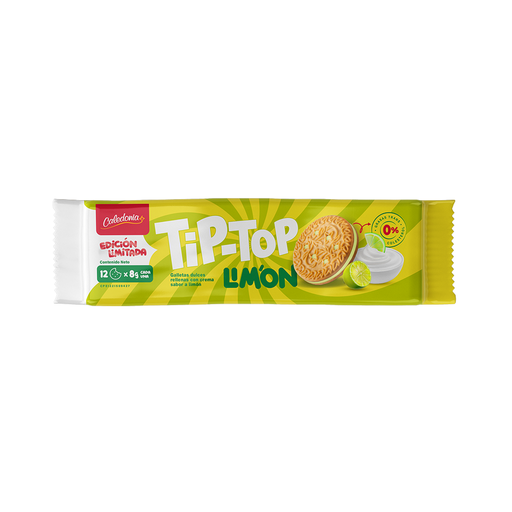 [7591164000331] Galletas Tip Top Limón 96 gr