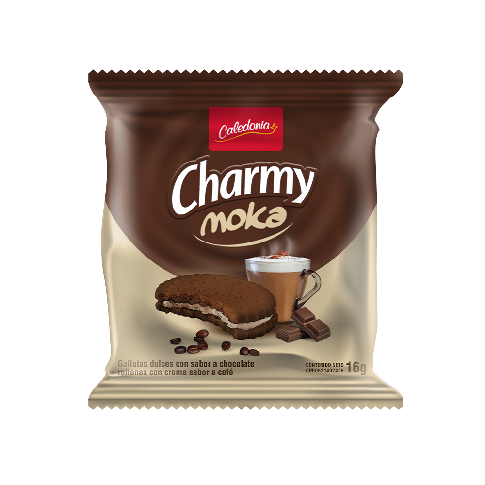 Galletas Charmy Moka 18u x 16 gr