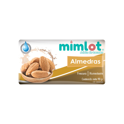 [1180201949434] Jabón De Tocador Mimlot 90 gr - Almendras