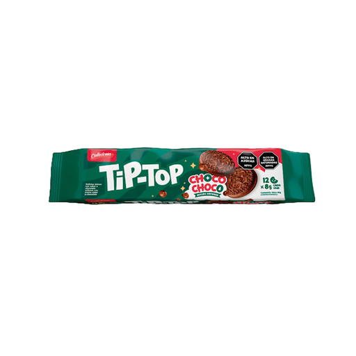 [7591164000553] Galletas Tip Top Choco Choco 96 gr