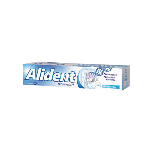 [7597257001674] Crema dental Alident Pro-White Blanqueador 100 gr