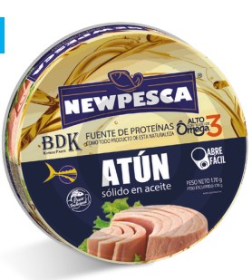 Atún Newpesca Aceite Vegetal 170 Gr
