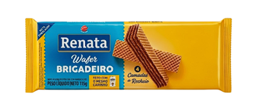 [7896022204969] Galletas Renata Wafer Brigadeiro 115gr