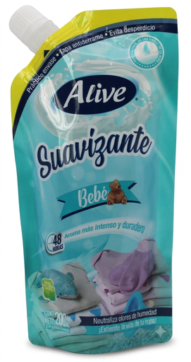 [7597597009651] Suavizante Alive Bebé 200 ml