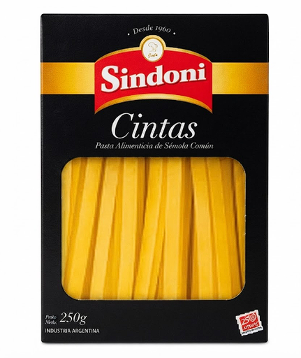 [7591674000739] Pasta Sindoni Cintas 250 gr