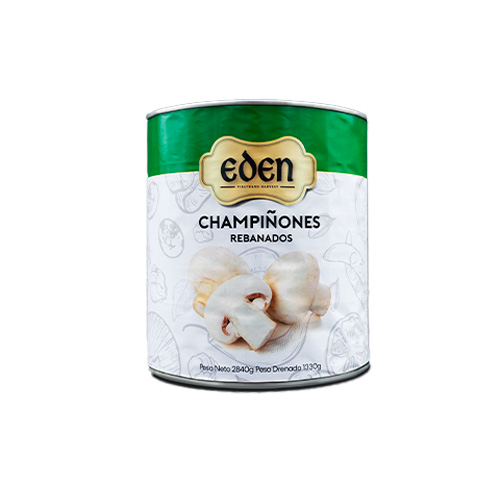 [196852157938] Champiñones Rebanados Eden Lata 2.84 kg