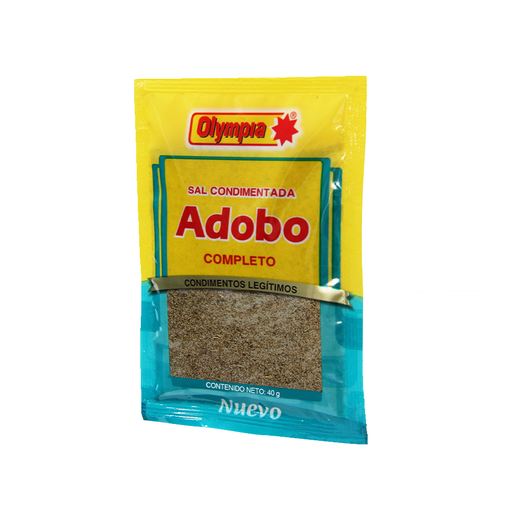 [7591221261125] Adobo Completo Olympia 40 gr