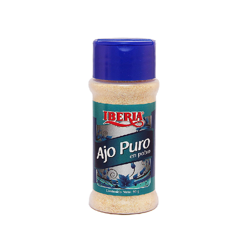 [7591221010020] Ajo Puro en Polvo Iberia 90gr