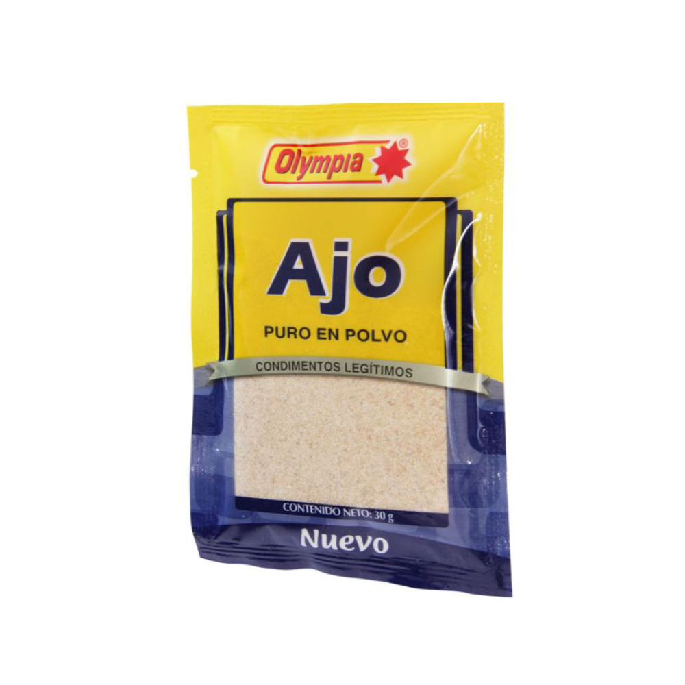 Ajo Puro en Polvo Olympia 30 gr