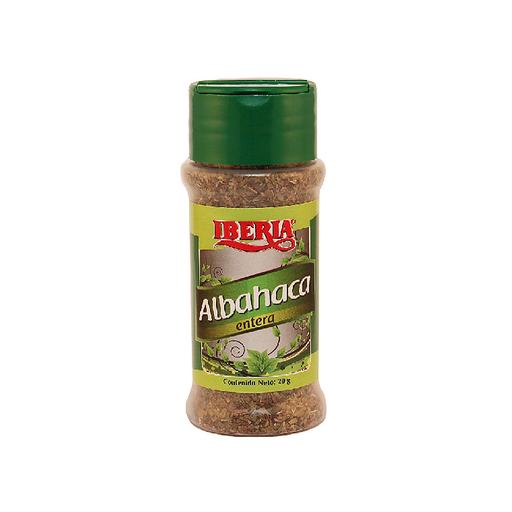 [7591221010037] Albahaca Entera Iberia 20gr