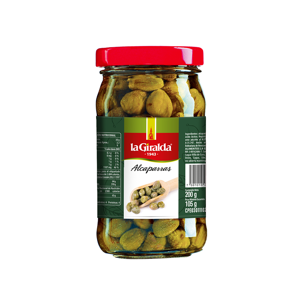 Alcaparras La Giralda 200 gr