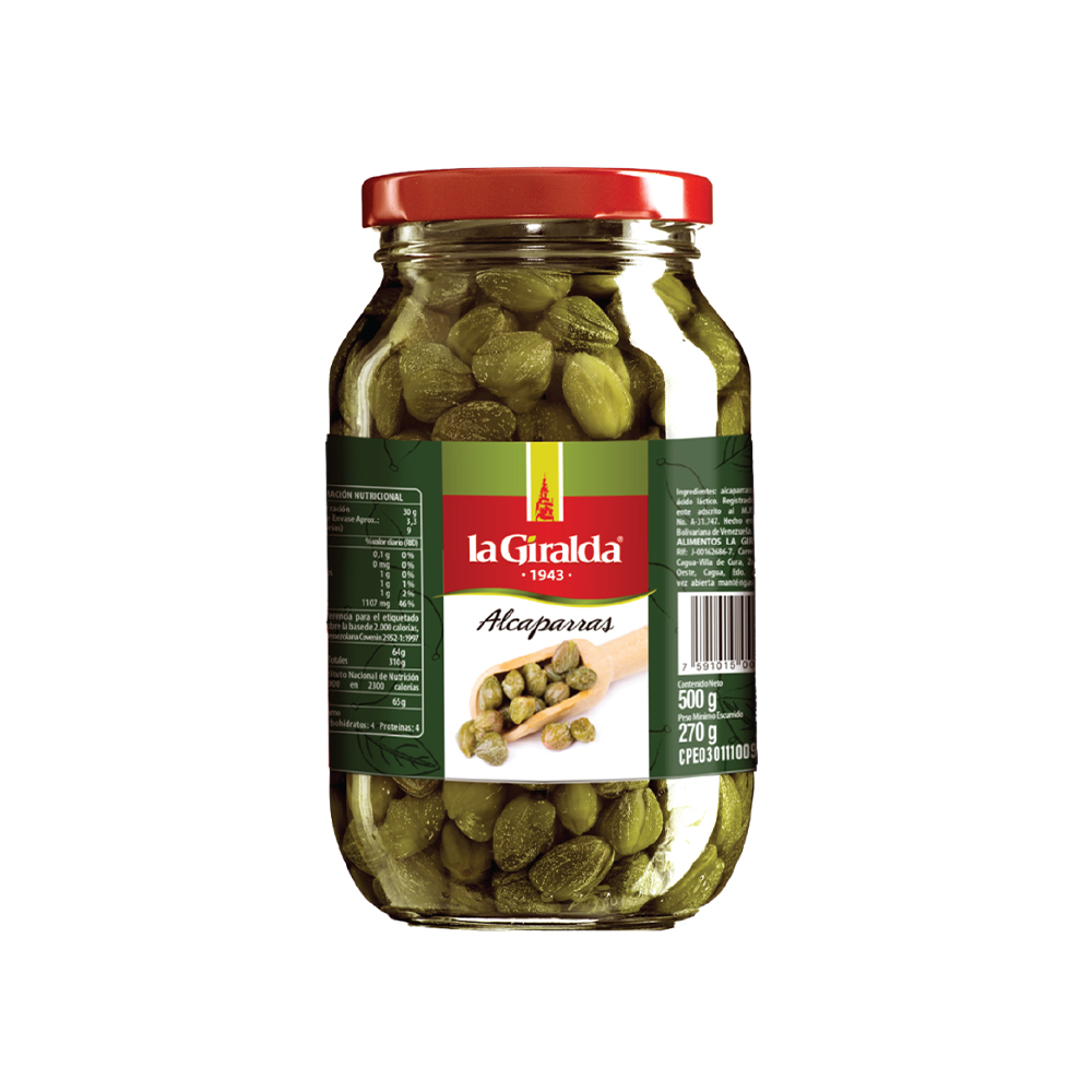 Alcaparras La Giralda 500 gr