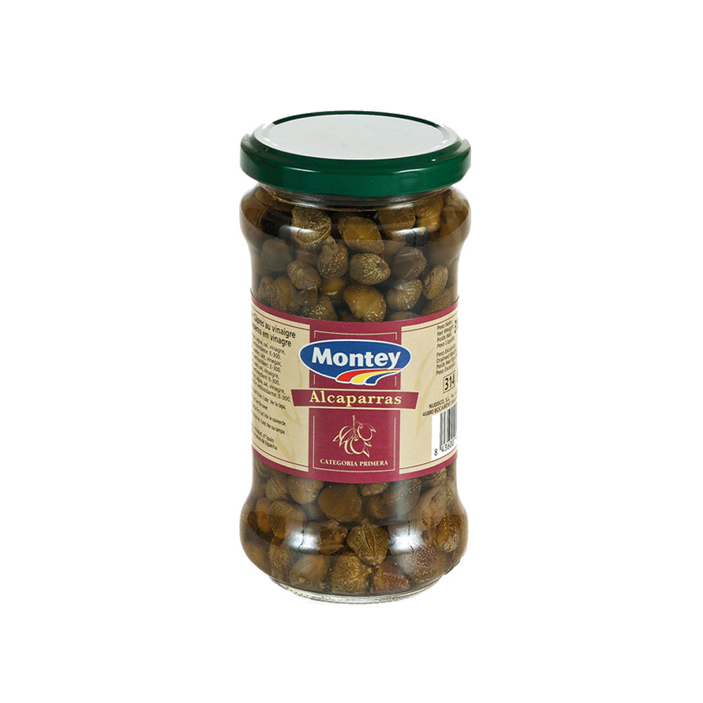 Alcaparras en Vinagre Montey 300 gr