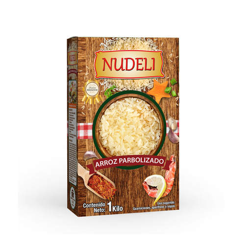 [0781718801225] Arroz Parbolizado 1 Kg Nudeli