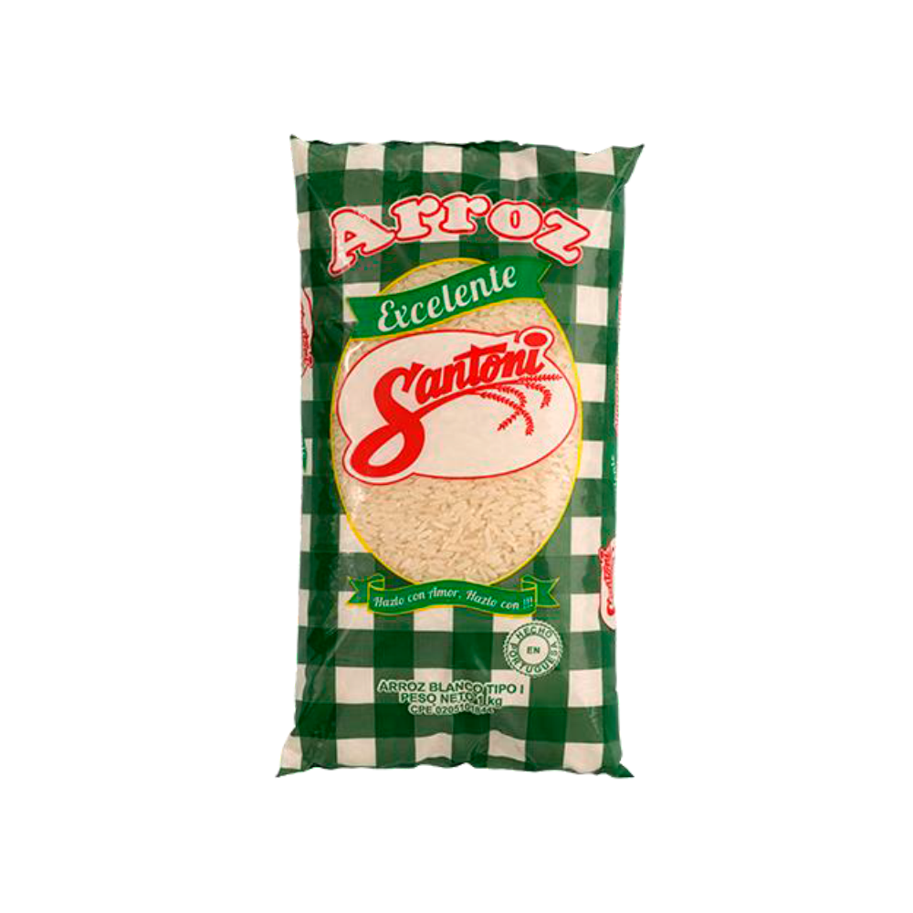 Arroz Santoni Excelente Tipo I 1 kg.
