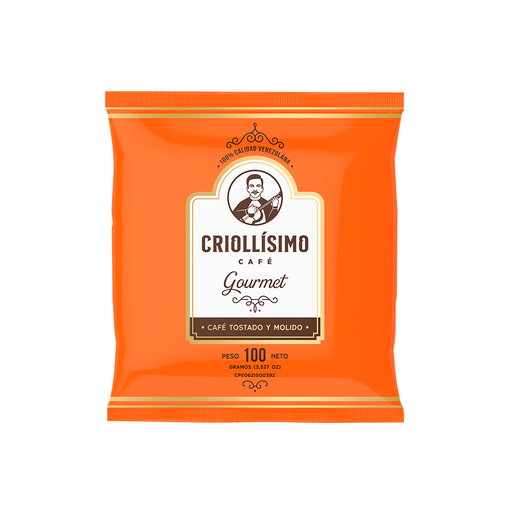 [7598935000071] Café Criollísimo Gourmet 100 gr.