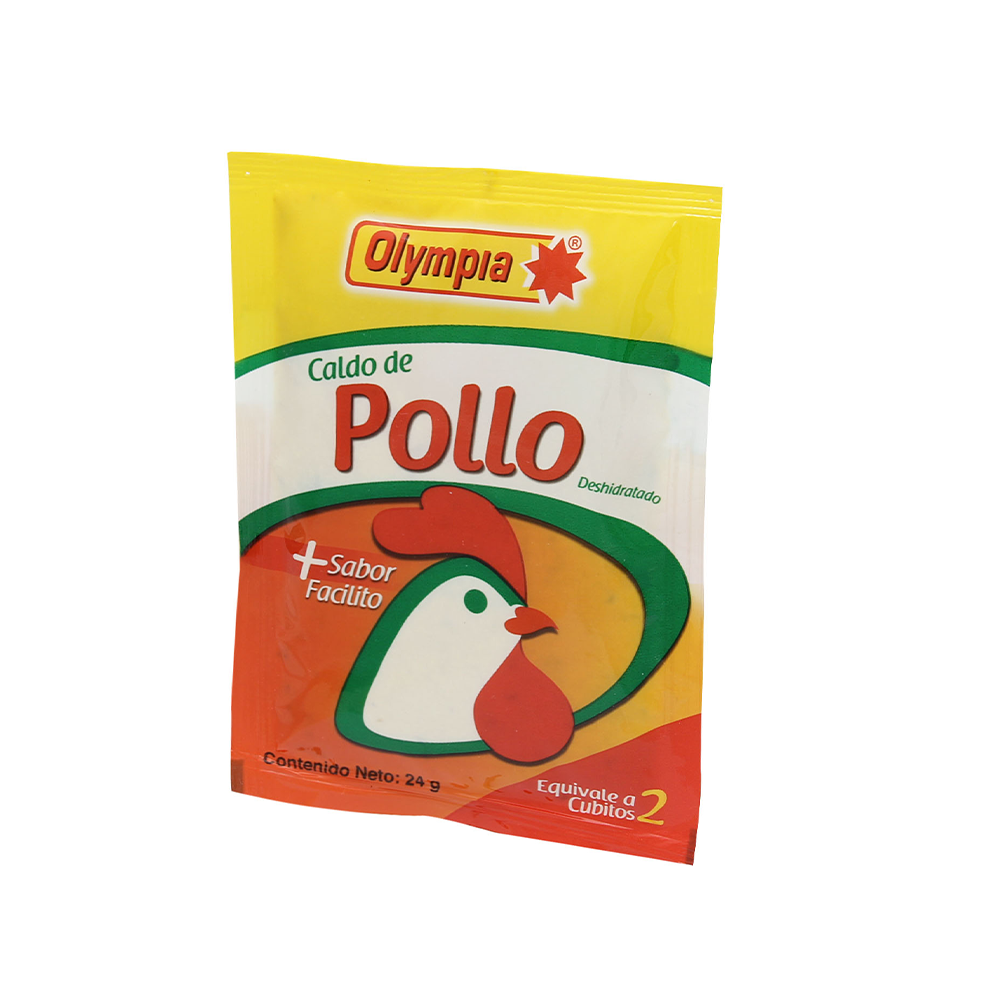 Caldo de Pollo Olympia 24 gr