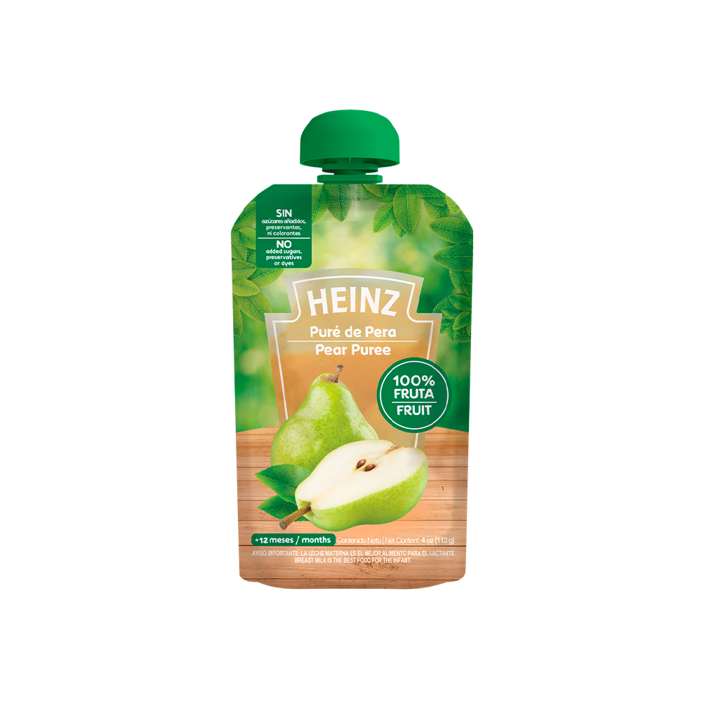 Colado 100% Pera Heinz 113gr.
