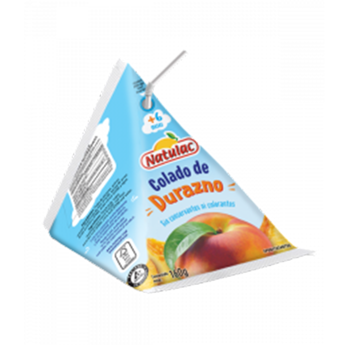 Colado de Durazno Natulac UHT Prisma 160 gr.